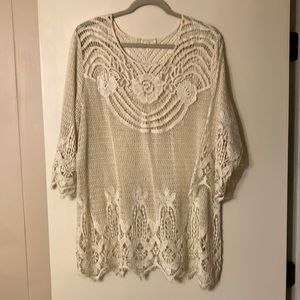 Crochet top ladies XL